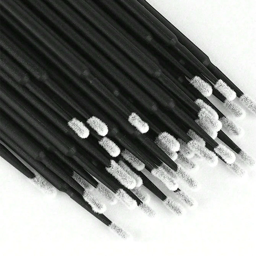 100 Pcs Disposable Micro Applicators Brush For Makeup And Personal Care Cosmetic Micro Brush/kq018