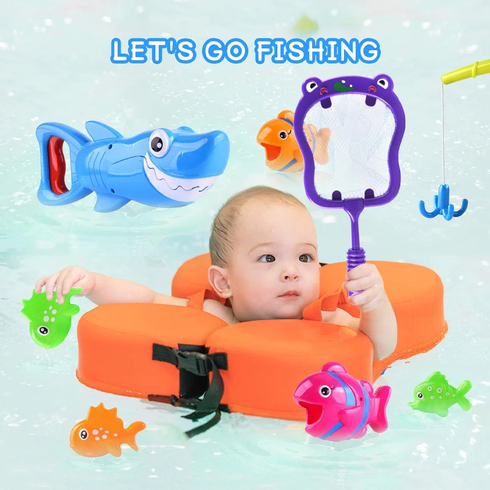 Summer Shark Grabber And Fish Catching Pool Fishing Game/878-10