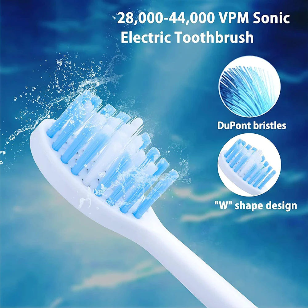 Electric Teeth Cleaner 2 In 1 Electric Teeth With Toothbrush Head/kn-273