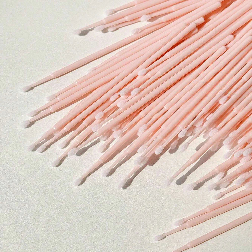 100 Pcs Disposable Micro Applicators Brush For Makeup And Personal Care Cosmetic Micro Brush/kq018