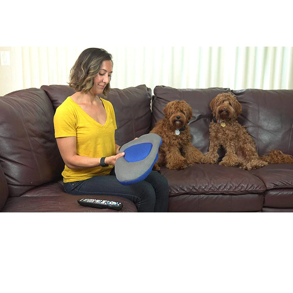 Back Support Pillow, Spark Innovators Comfy Curve - Lumbar Back Support Pillow - Ergonomically Designed/kn-310