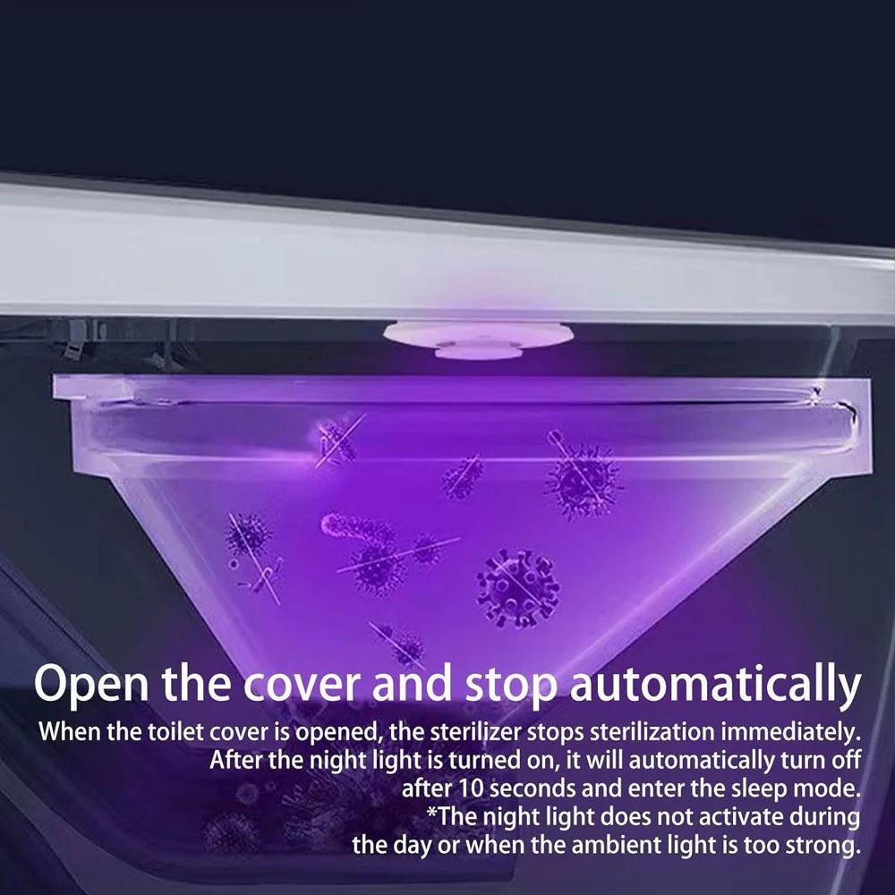 Toilet Sterilizer, Toilet Bowl Cleaner, Smart Electric UV Light Aromatherapy/KN-311