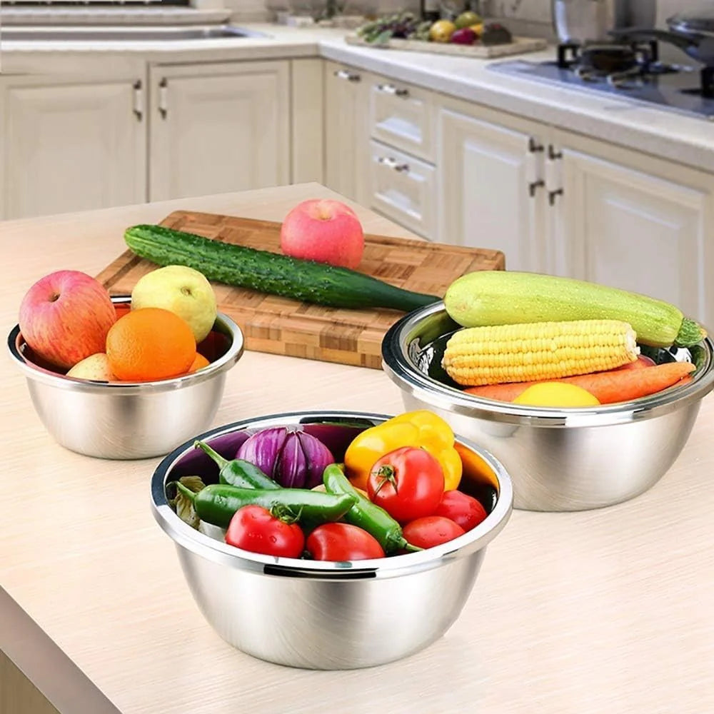Stainless Steel Dish Meal Plate Fruit Dinner Plate serving dishes 26 CM/KR-276