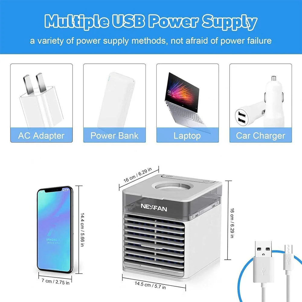 Air Cooler 4 In 1 Portable Mini Air Conditioner/kq318
