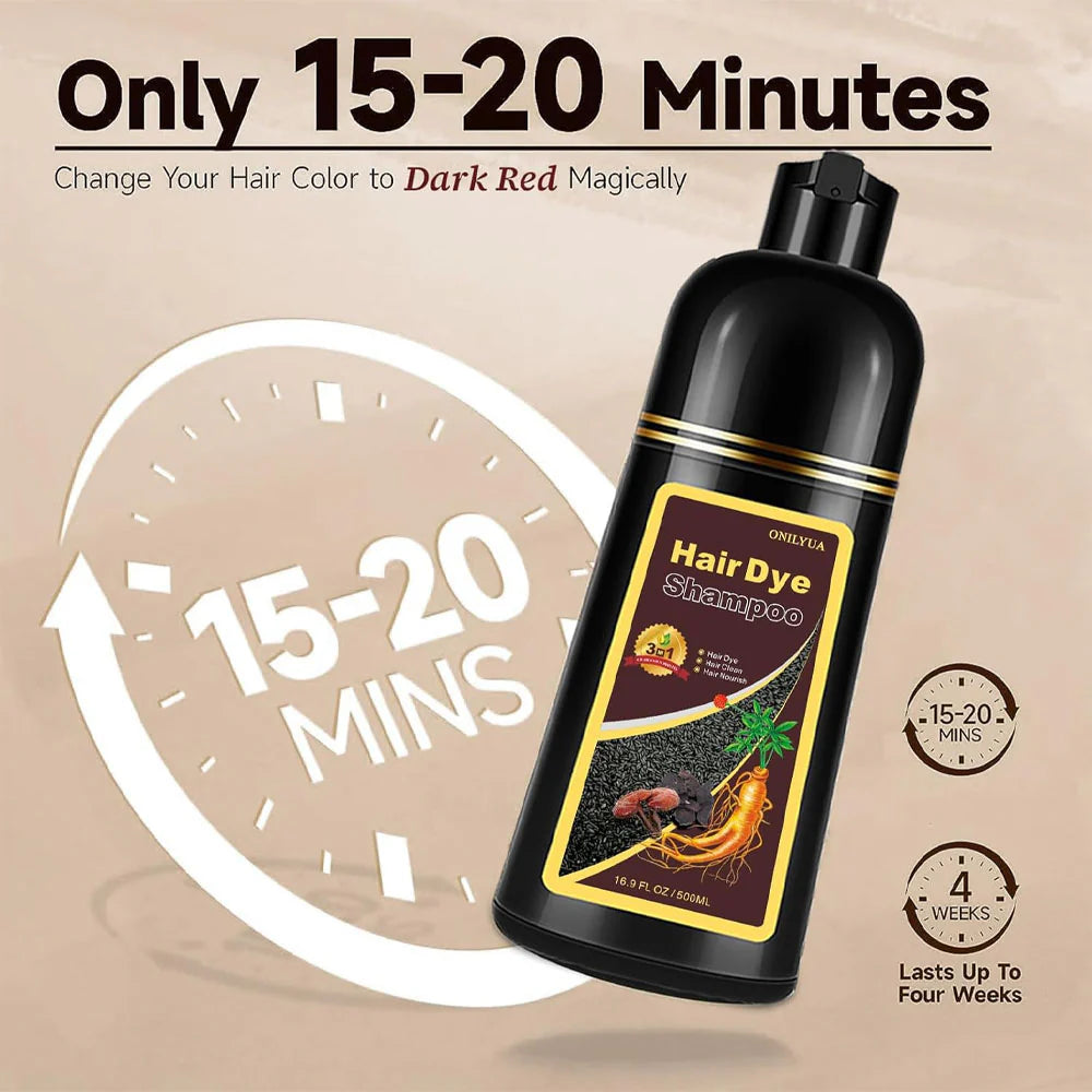 Black Hair Dye Shampo Root Correction 100 ML/kq261