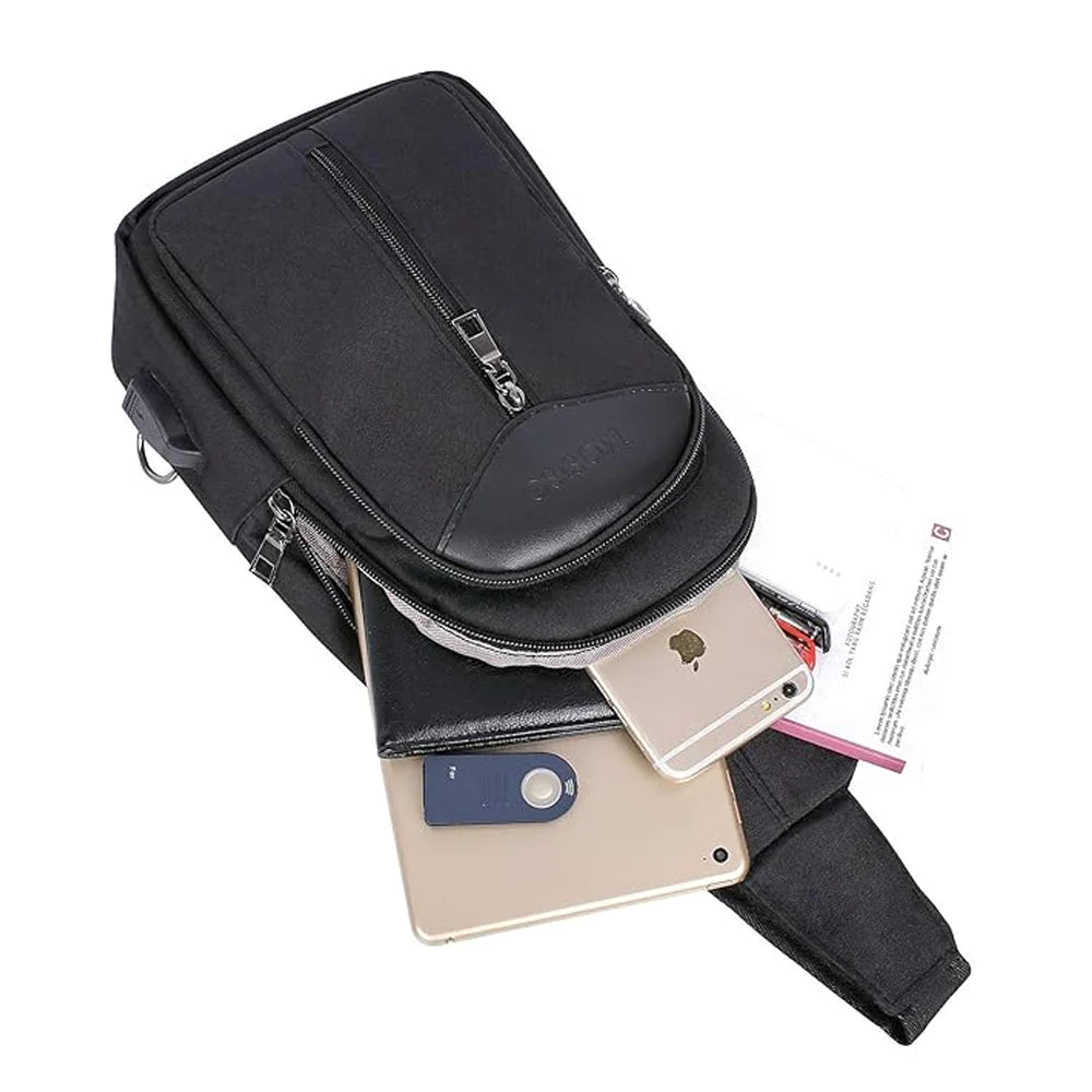 Men Single Shoulder Crossbody/kn-545