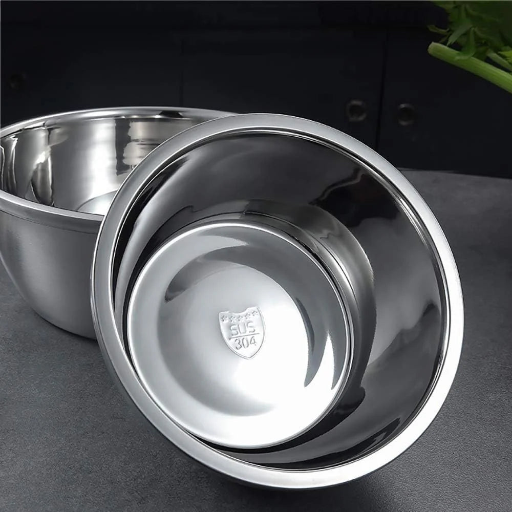 Stainless Steel Dish Meal Plate Fruit Dinner Plate serving dishes 26 CM/KR-276