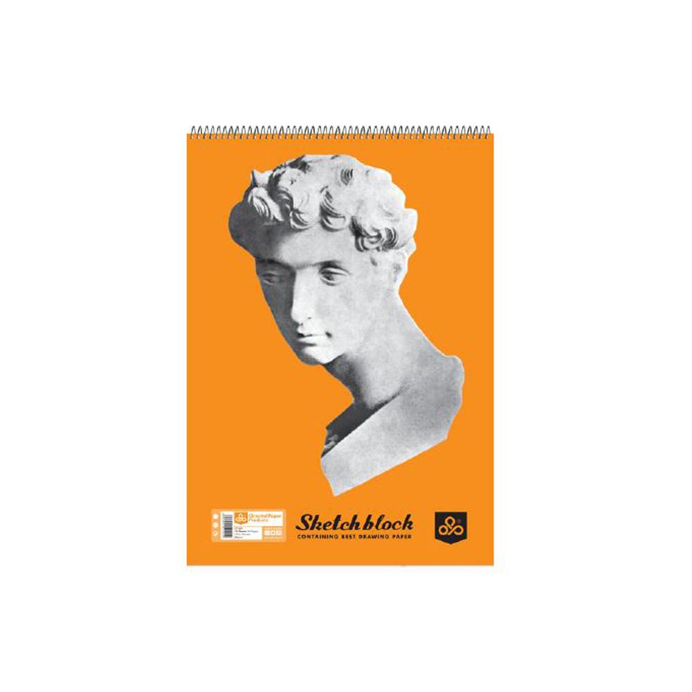 OPP SKETCH BOOK - 18 sheets - 36 pages