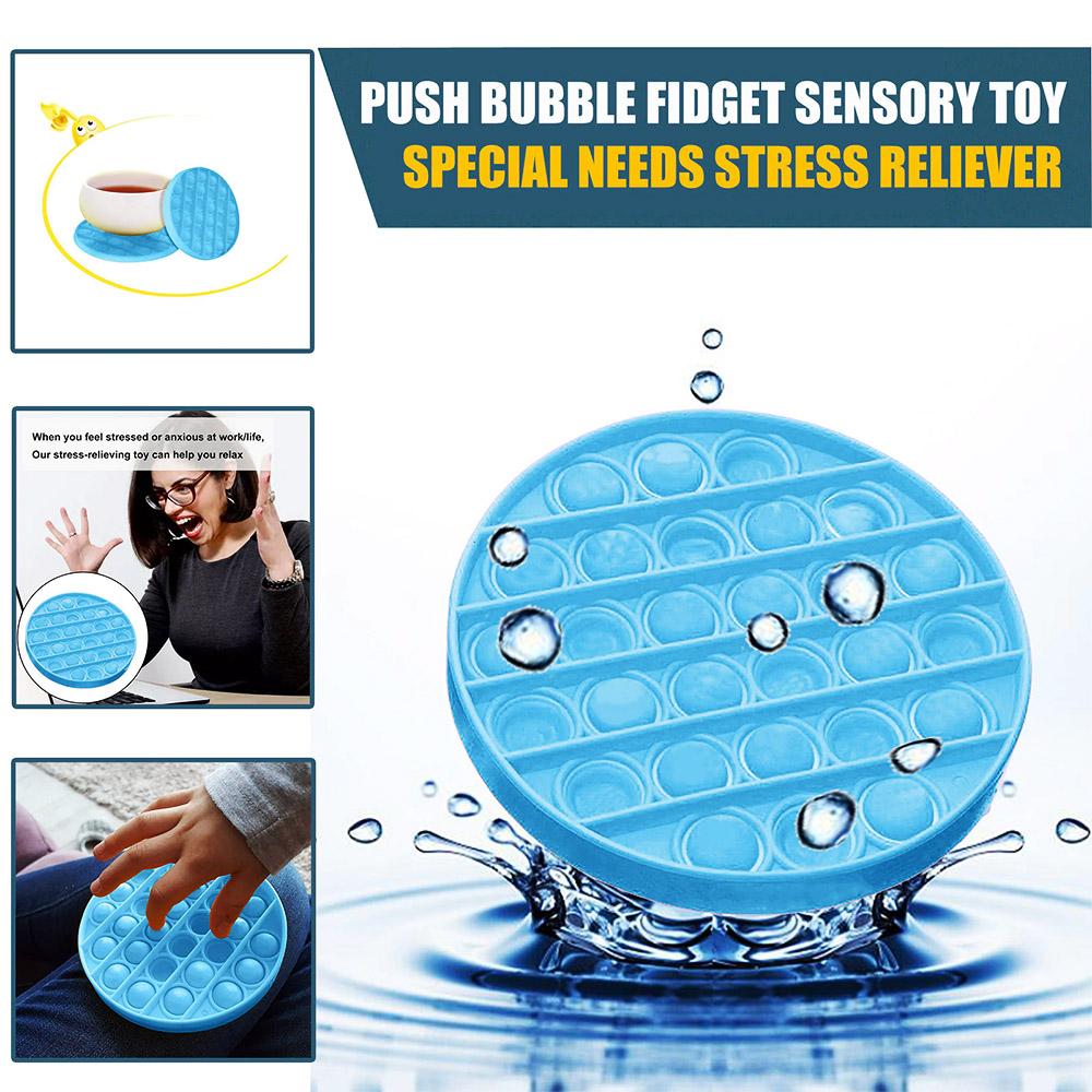 Colplay Pop Pop Fidget Toys,Push Pop Bubble Fidget Sensory Toy (Square)/FT-95