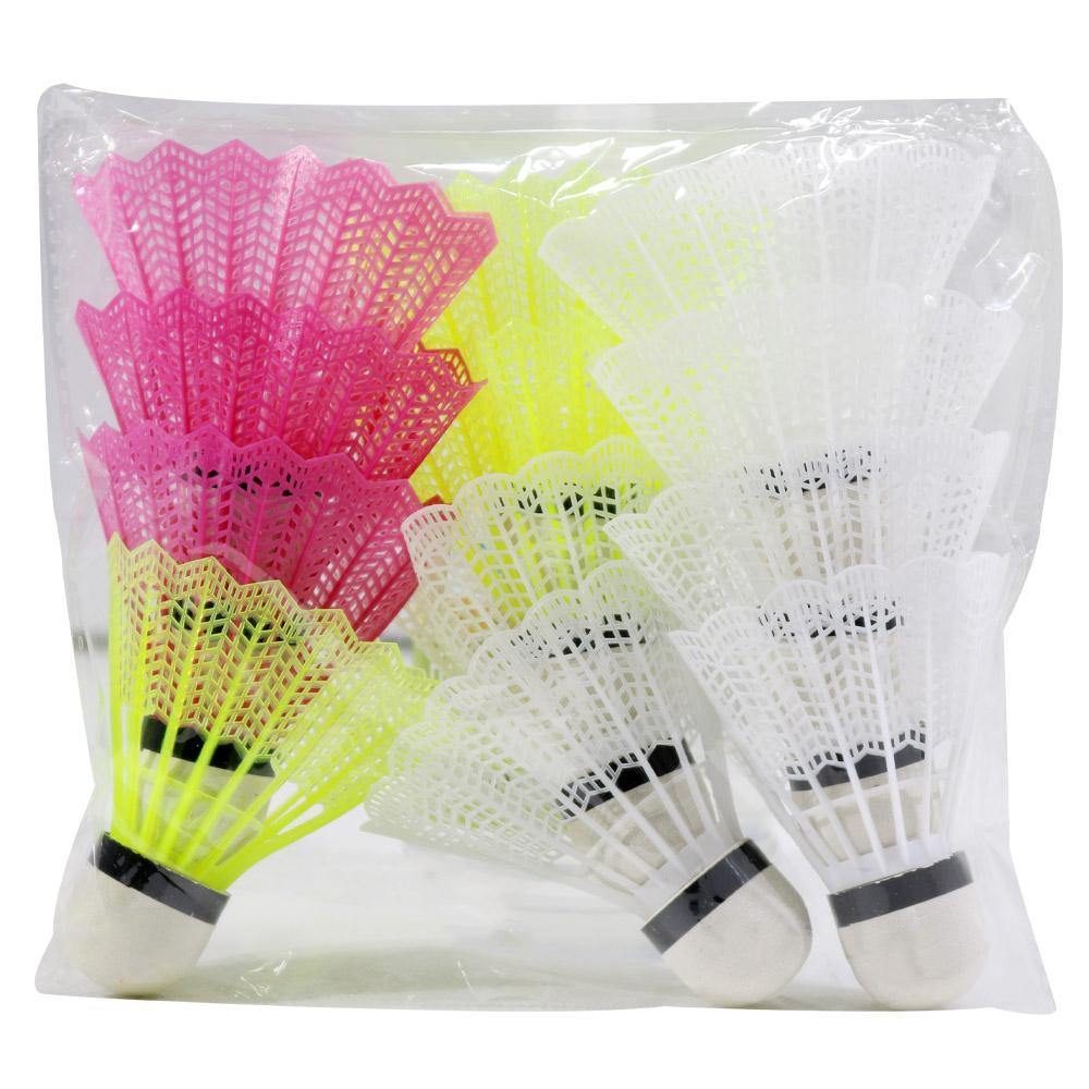 Nylon Badminton Shuttle (12 Pcs) / R-107