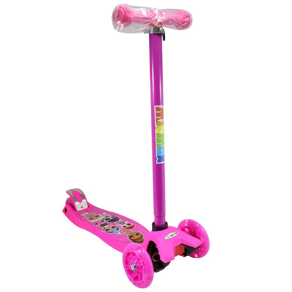 Micmax  Kids 3 Wheel Scooter with LED Light Up Wheels /J-148/21453 /41016