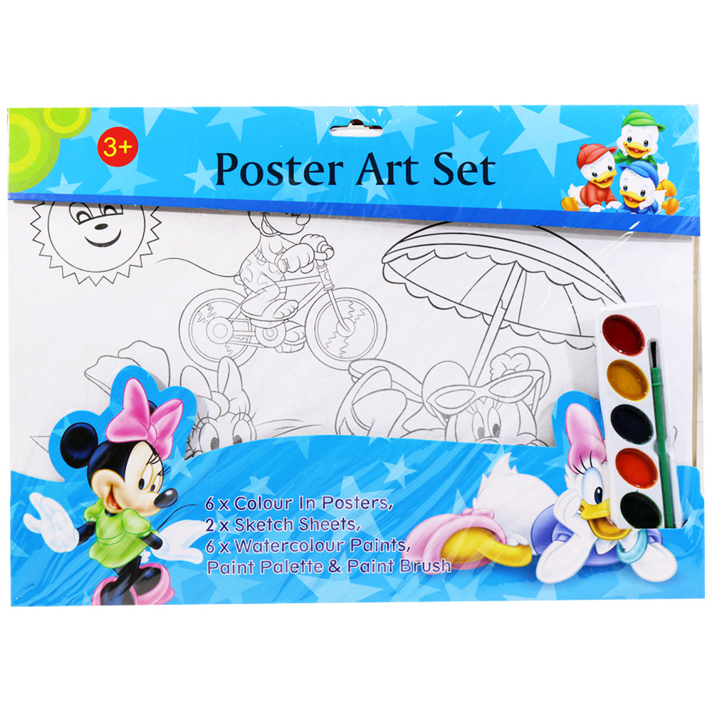 Kids characters Poster Art Set / BST-DHB / H-309