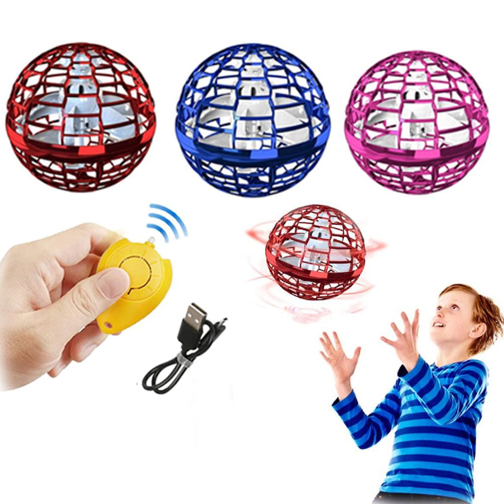 Gyrosphere Flying Ball Boomerang Spinner Magic Ball Drone Toys 360° Rotating Mini UFO / KC2022-1