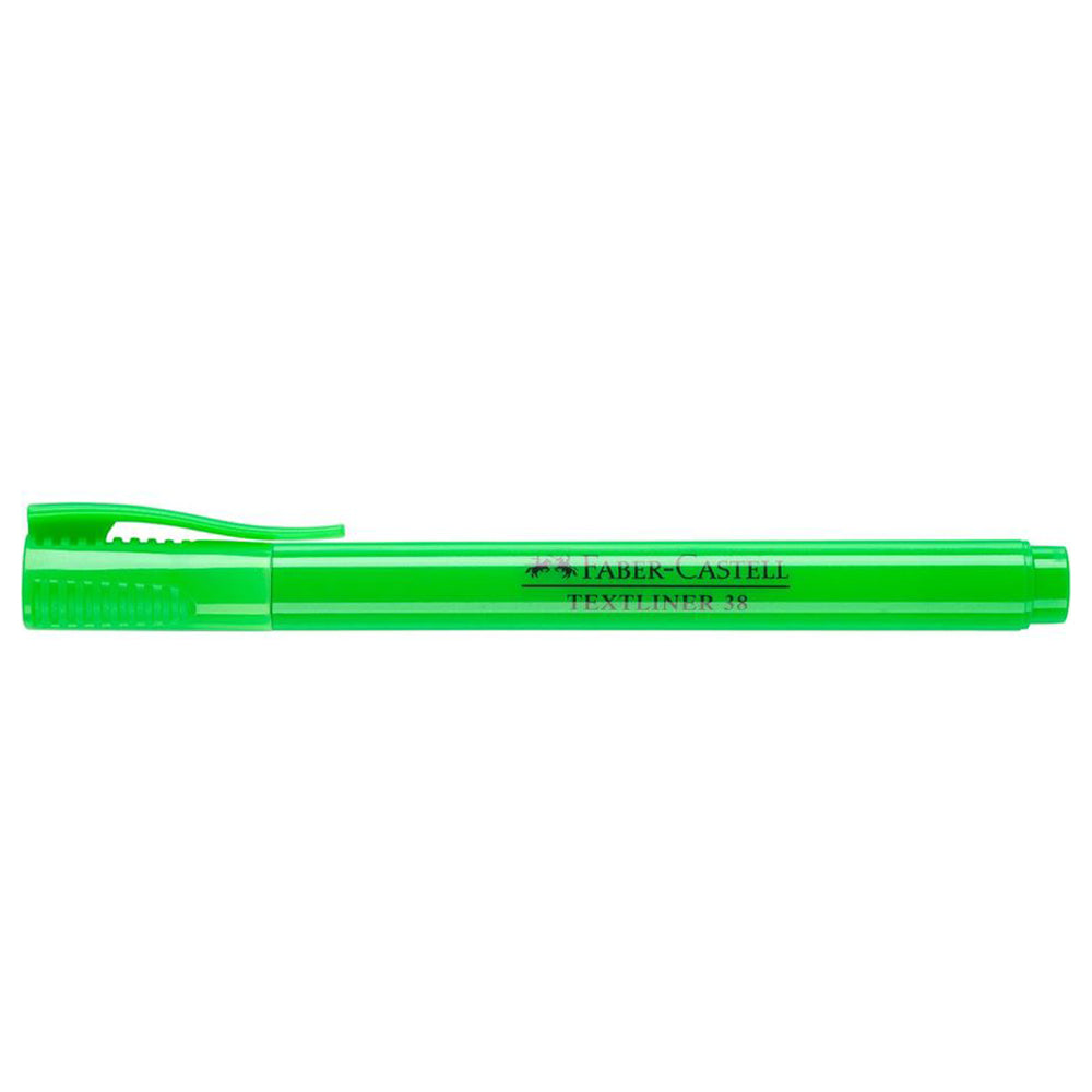 Faber Castell Textliner 38 Fluorescent Green  / 157763