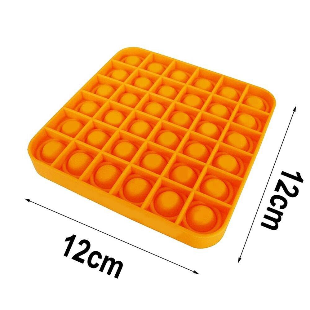 Colplay Pop Pop Fidget Toys,Push Pop Bubble Fidget Sensory Toy (Square)/FT-95