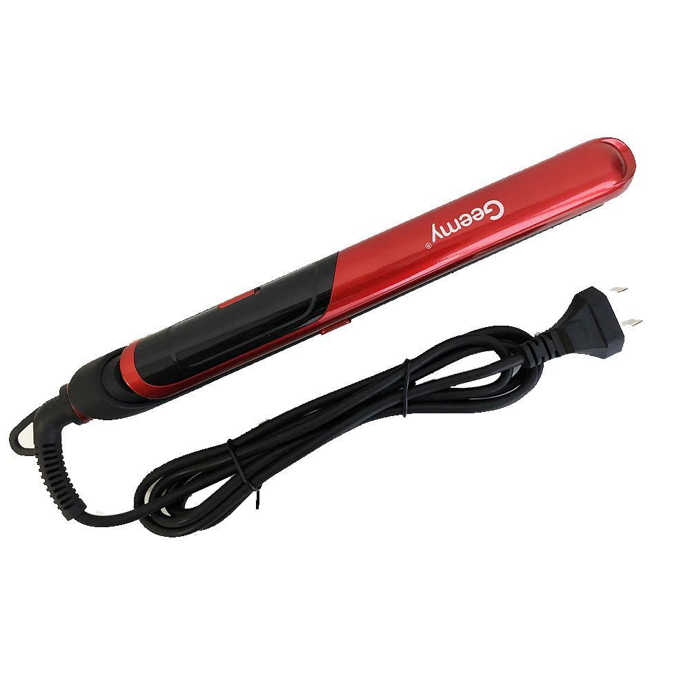 Geemy 2 in1 Hair Straighter And Curling Iron / K-21