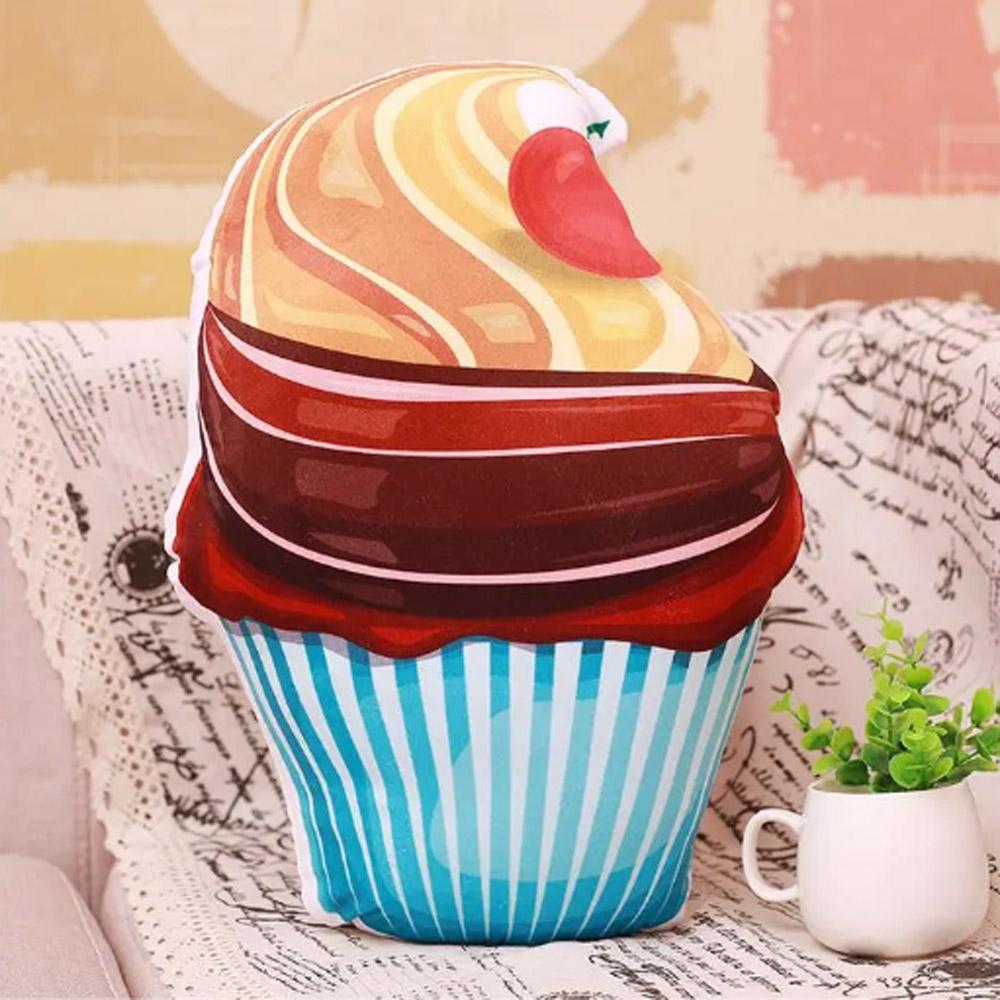3D Cupcake Pillow / M-123/6954123265416