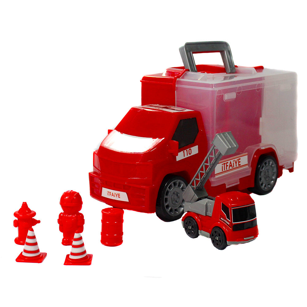 King Toys Fire Truck With Bag