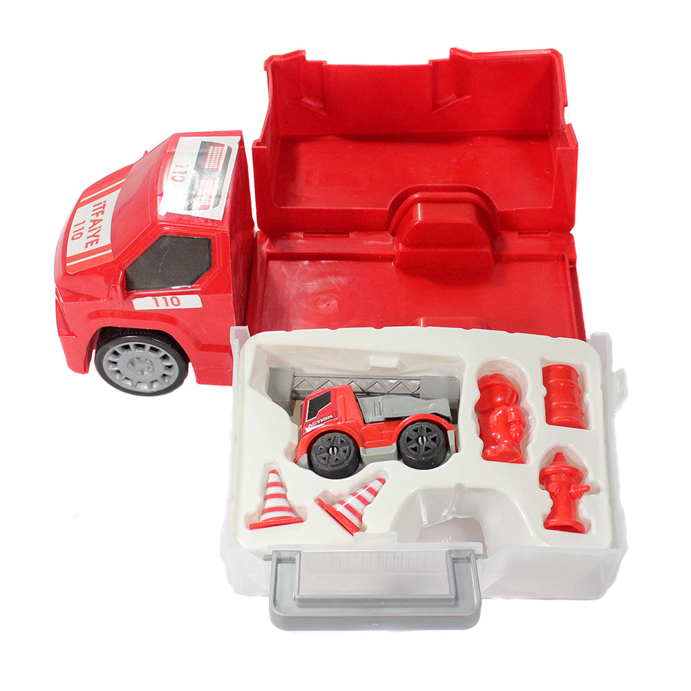 King Toys Fire Truck With Bag