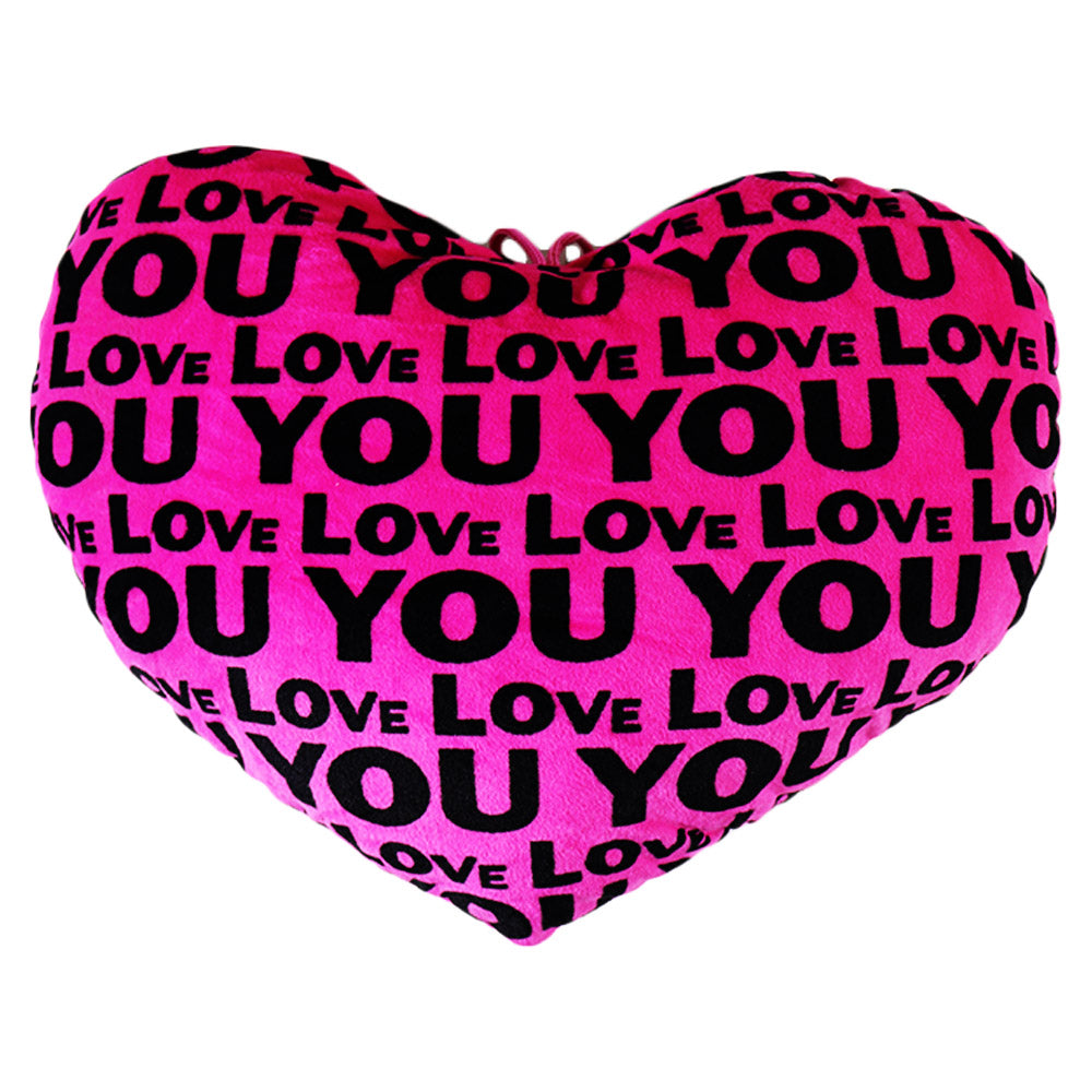 Heart Shaped Love You Pillow