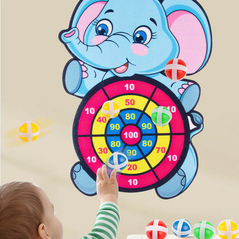 Sticky Ball Dart Board Target Sports Game / KC22-108