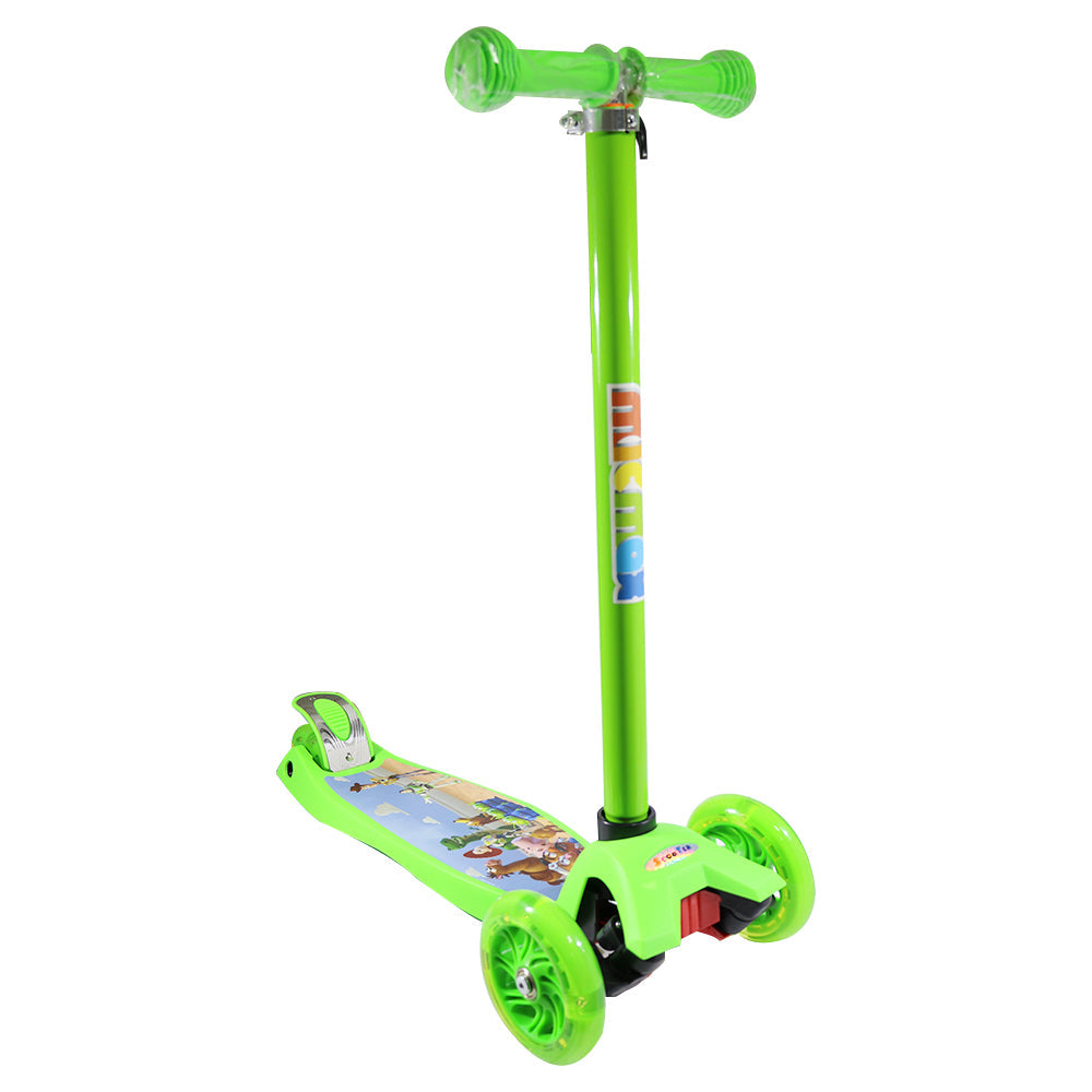 Micmax  Kids 3 Wheel Scooter with LED Light Up Wheels /J-148/21453 /41016