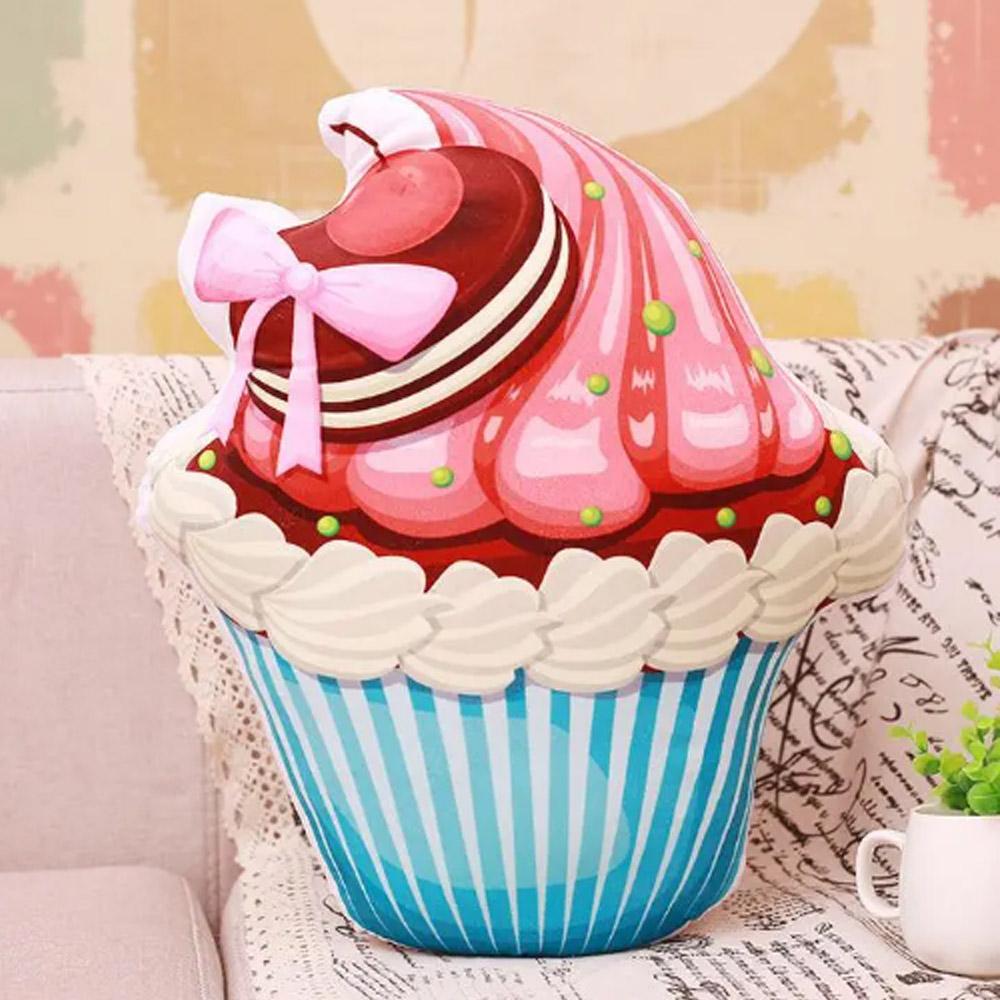 3D Cupcake Pillow / M-123/6954123265416