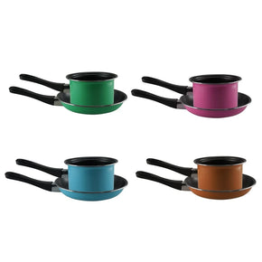 Fry Pan 20 Cm With Milk Pan 14 Cm 2 Pcs/kr-257