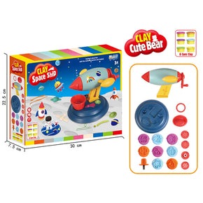 Rocket Machine Play Dough Set - Creative Kitchen Creations For Kid/SM8088