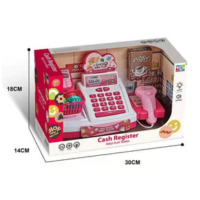 Kids Role Play Supermarket Cash Register Toy Set/kdl888-48