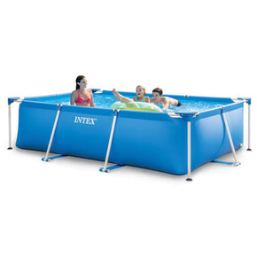 INTEX 28273 Rectangular Frame Above Ground Family Use Swimming Pool - 28273NP