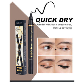 Double-Ended Triangle Wing Seal Waterproof And Sweat-Proof Non-Smudge Eyeliner/kq134