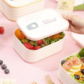 Mini Lunch Box - 950ml (304 Stainless Steel/Plastic)/kr-144