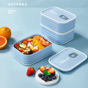 Modern Stainless Steel Lunch Box - 1500ML/kr-147