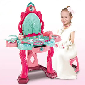 Princess Makeup Set Dressing Table Toy With Light And Sound/008-990