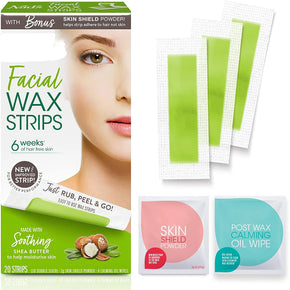 Facial Wax Strips Hair Remover\kq148