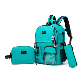 Backpack For School 3 In1 Set Of 3 Pcs/17006-3