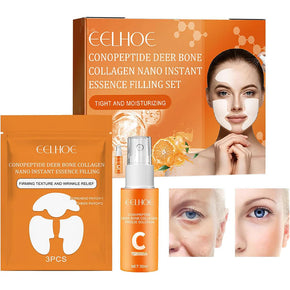 Conopeptide Deer Bone Forehead Lift Essence Filling Patches Set/kq123