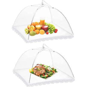 Mesh Food Covers Tent Umbrella for Outdoors and Camping Food 35 x 35 cm
