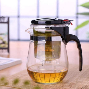 Tea Plastic Maker Built In Infuser Removable Tea Ware Tea Pot - 1800ML/kr-307