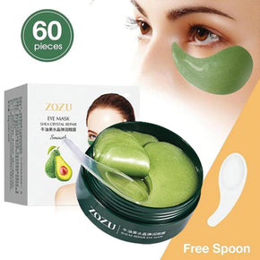 Eye Mask Hydrogel Eye Patches With Avocado Shea 80g\kq169