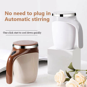 Automatic Self Stirring Magnetic Mug Stainless Steel Thermal Cup 380 Ml / XY-221 / 545210 / KN-445