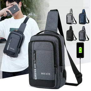 Men Single Shoulder Crossbody/kn-545