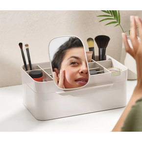 Viva Large Makeup Cosmetic Organizer With Removable Mirror/kr-119