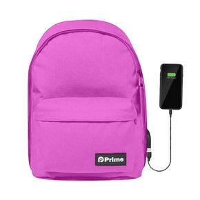 Prime 17 Inch BackPack With USB Charging Port / PB-058