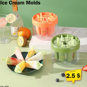 Ice Cream Candy Molds With Sticks Easy Release/kq346