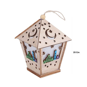 Decorative wooden lantern/1234201623136