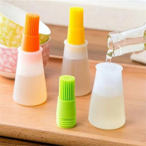 Silicone Squeeze Basting Brush Oil Dispenser/kq418