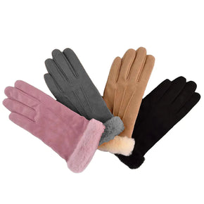 Women's Warm Winter Gloves - Stylish And Windproof/kn-619