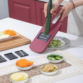 Convenient Vegetable Cutter Chopper For Vegetables And Fruits 5 In 1 Veggie Slicer/kr-042